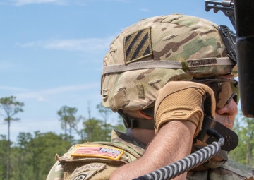 3rd Combat Aviation Brigade Soldiers Conduct Convoy Protection Platform Gunnery Training