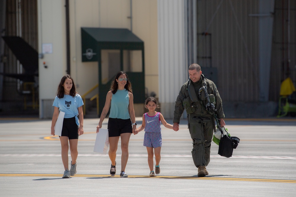 Airmen Return from Overseas Deployment