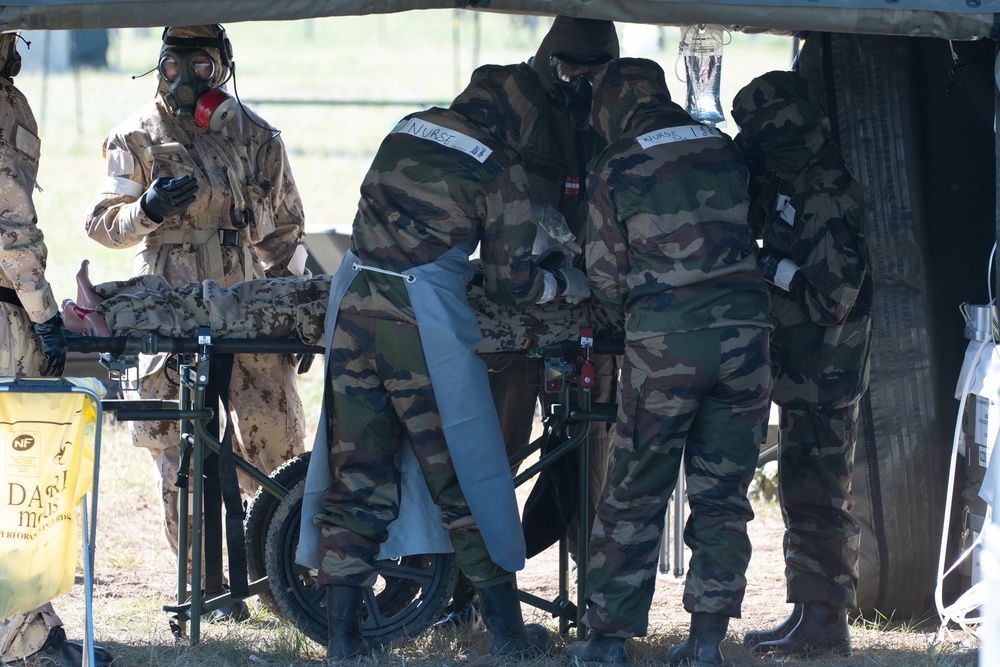 Multinational NATO CBRN Defense Battalion live-agent exercise concludes in Canada