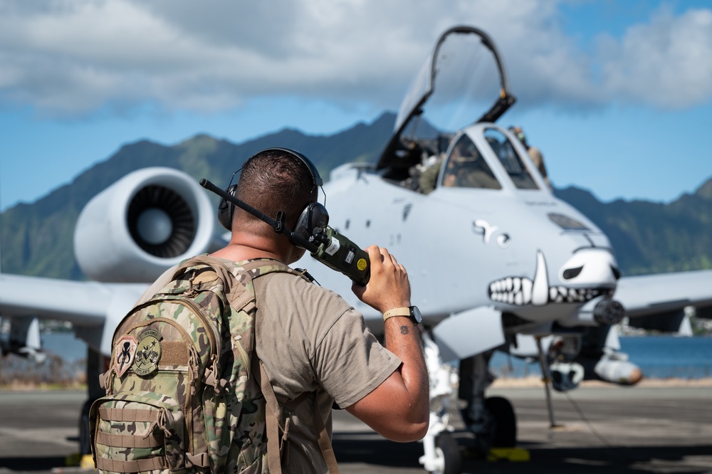 USAF Reserve 924th FG, 944th FW conduct flight operations in Hawaii for RIMPAC 2022