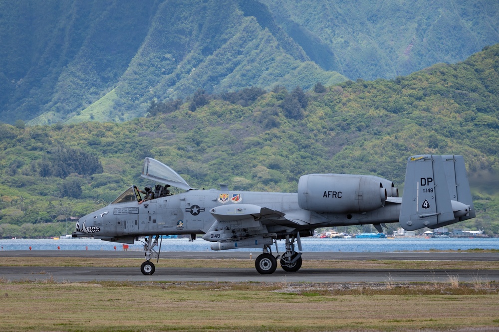 USAF Reserve 924th FG, 944th FW conduct flight operations in Hawaii for RIMPAC 2022
