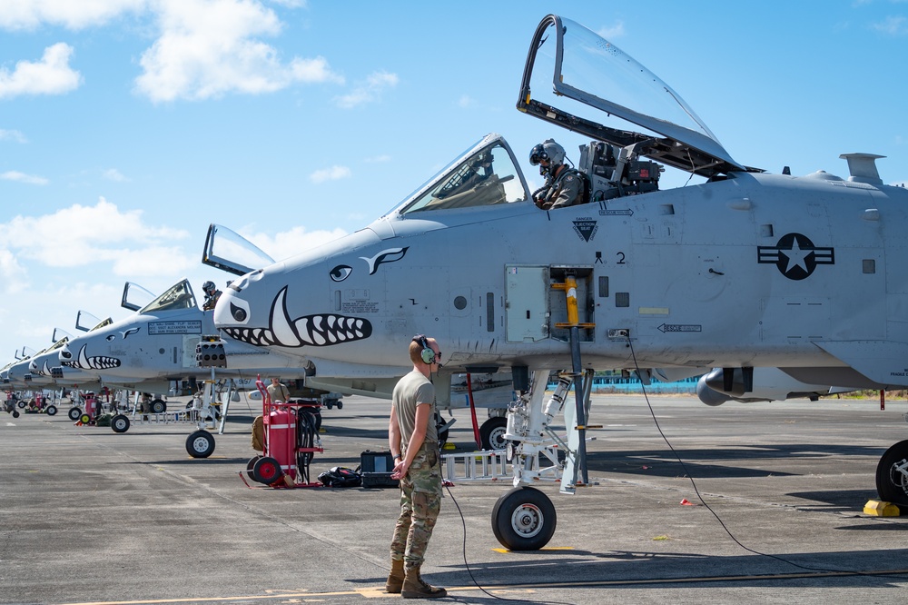 USAF Reserve 924th FG, 944th FW conduct flight operations in Hawaii for RIMPAC 2022