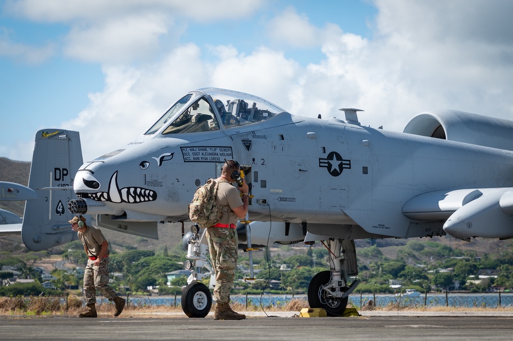 USAF Reserve 924th FG, 944th FW conduct flight operations in Hawaii for RIMPAC 2022