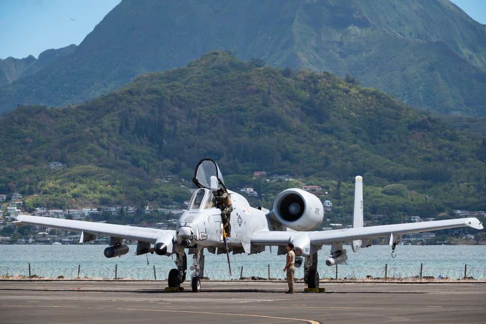 USAF Reserve 924th FG, 944th FW conduct flight operations in Hawaii for RIMPAC 2022