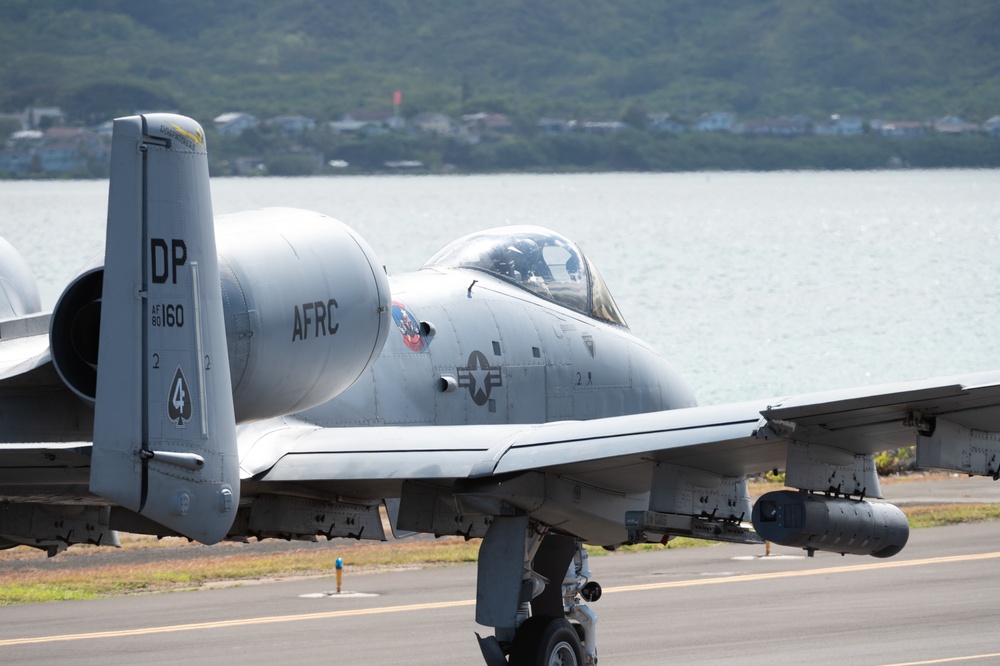 USAF Reserve 924th FG, 944th FW conduct flight operations in Hawaii for RIMPAC 2022