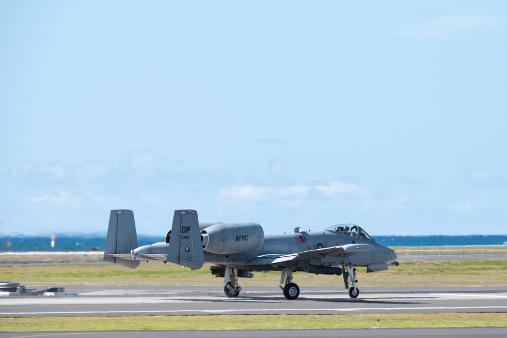 USAF Reserve 924th FG, 944th FW conduct flight operations in Hawaii for RIMPAC 2022