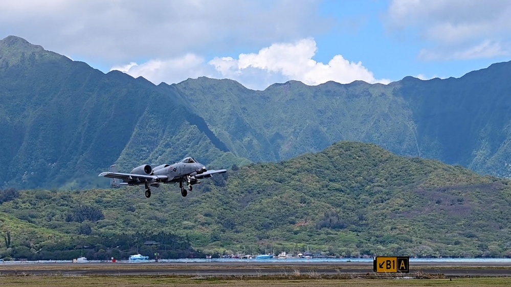 USAF Reserve 924th FG, 944th FW conduct flight operations in Hawaii for RIMPAC 2022