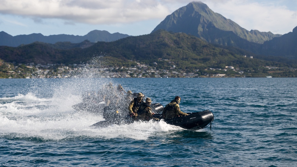 RAR Small Boats Operations RIMPAC 2022