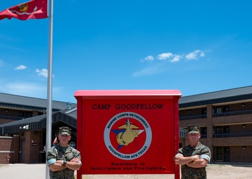 Introducing Lt. Col. Thomas Coyle and Master Gunnery Sgt. Darry Cross:  MCD command team