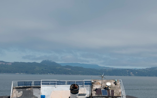 Coast Guard, partner organizations to remove pollution threat from sinking ferry Astoria, OR