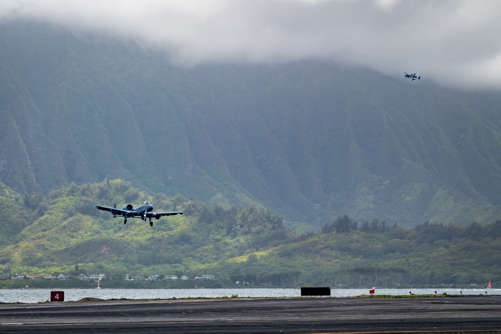 USAF Reserve 924th FG, 944th FW take flight in Hawaii during RIMPAC 2022