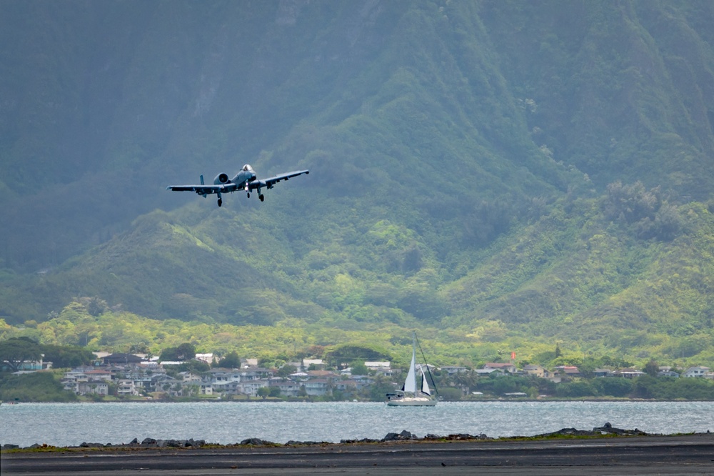 USAF Reserve 924th FG, 944th FW take flight in Hawaii during RIMPAC 2022