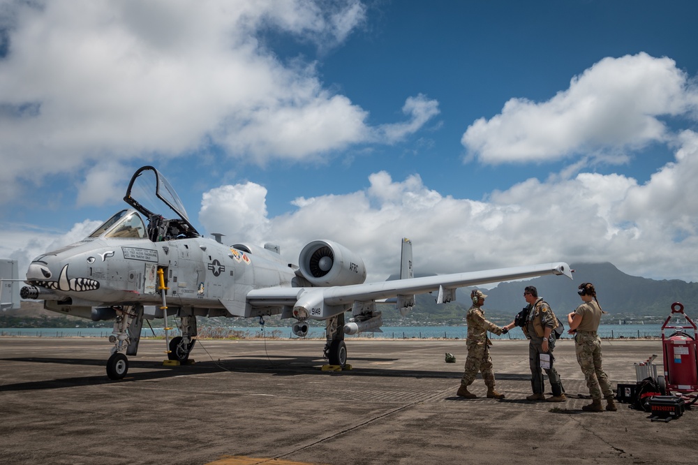 USAF Reserve 924th FG, 944th FW take flight in Hawaii during RIMPAC 2022