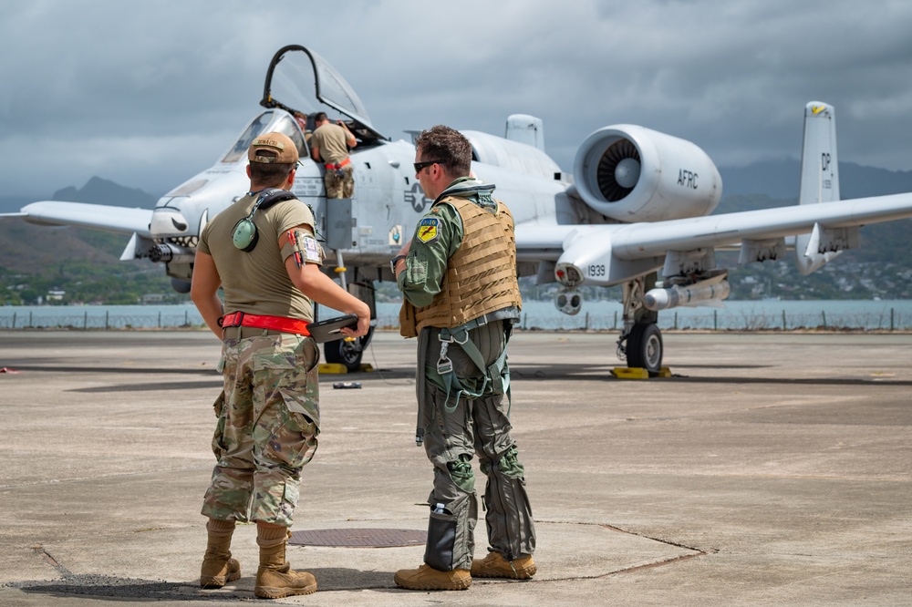 USAF Reserve 924th FG, 944th FW take flight in Hawaii during RIMPAC 2022