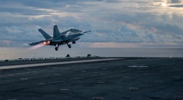 USS Ronald Reagan (CVN 76) conducts flight operations