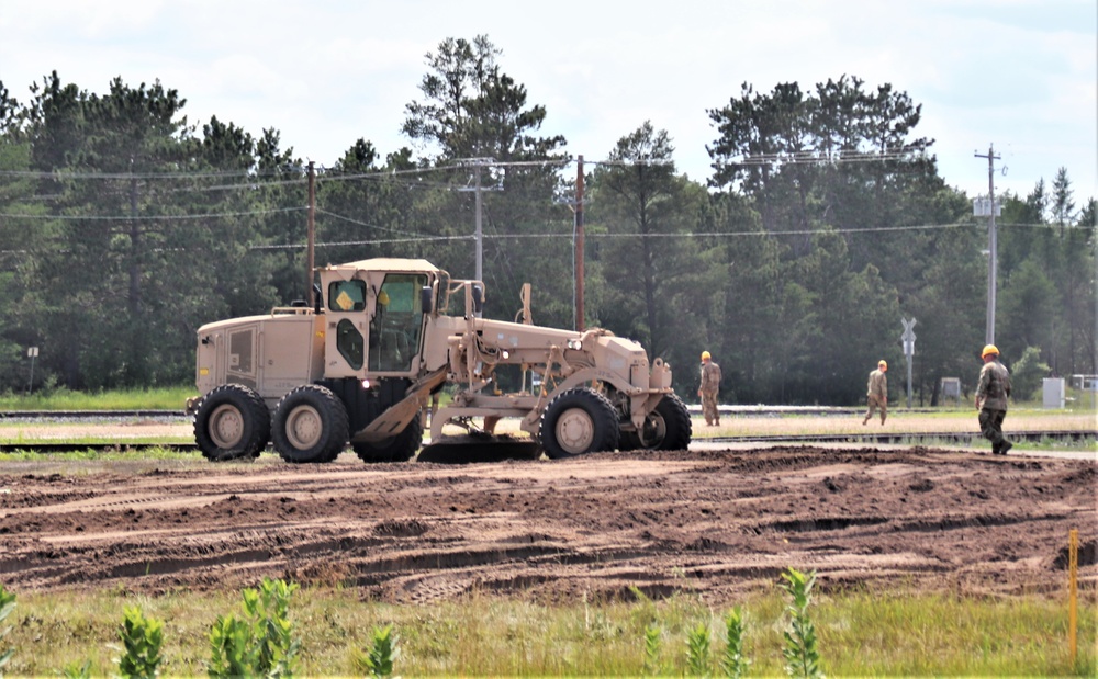 Army Reserve’s 390th Engineer Company completes project moving 3,000 tons of earth at Fort McCoy