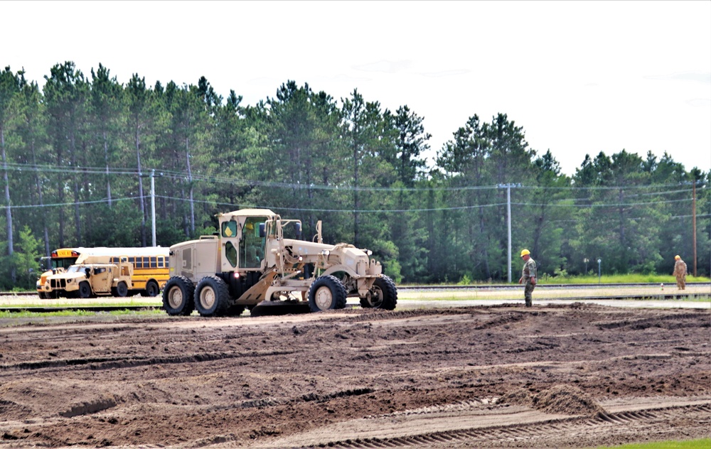 Army Reserve’s 390th Engineer Company completes project moving 3,000 tons of earth at Fort McCoy
