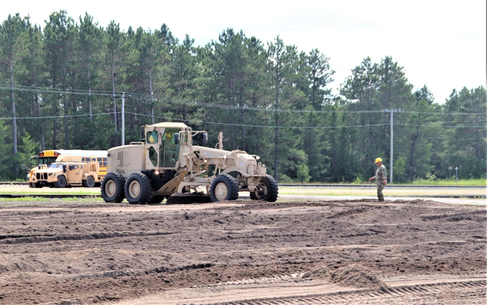 Army Reserve’s 390th Engineer Company completes project moving 3,000 tons of earth at Fort McCoy