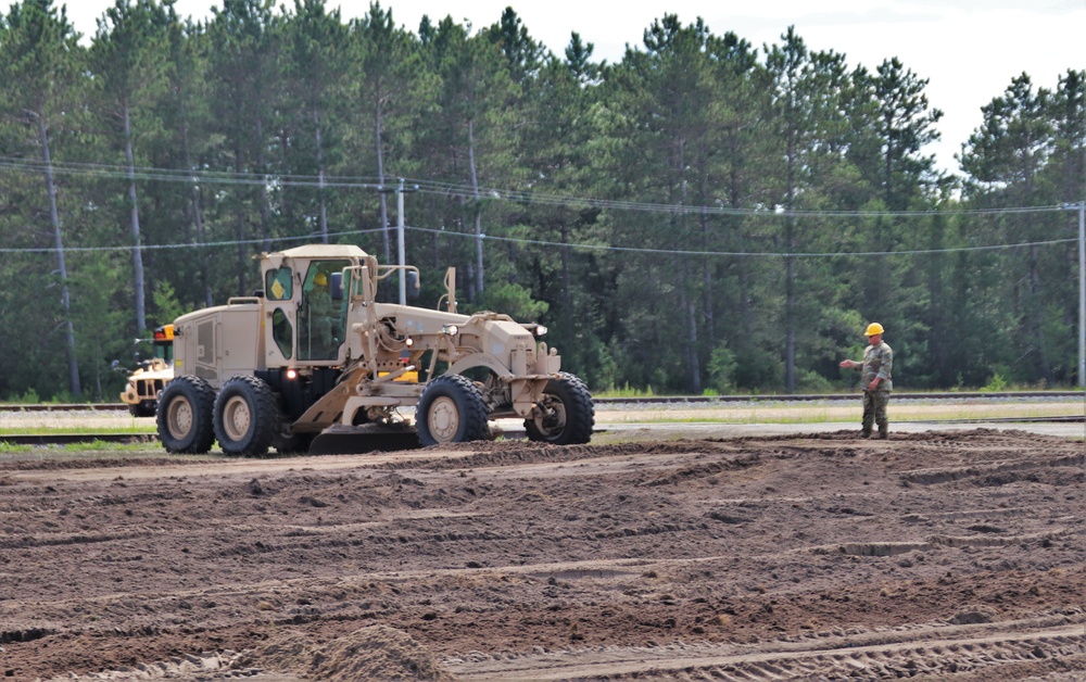 Army Reserve’s 390th Engineer Company completes project moving 3,000 tons of earth at Fort McCoy