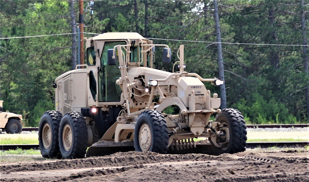 Army Reserve’s 390th Engineer Company completes project moving 3,000 tons of earth at Fort McCoy