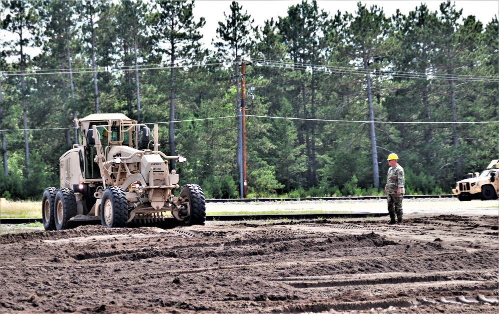 Army Reserve’s 390th Engineer Company completes project moving 3,000 tons of earth at Fort McCoy