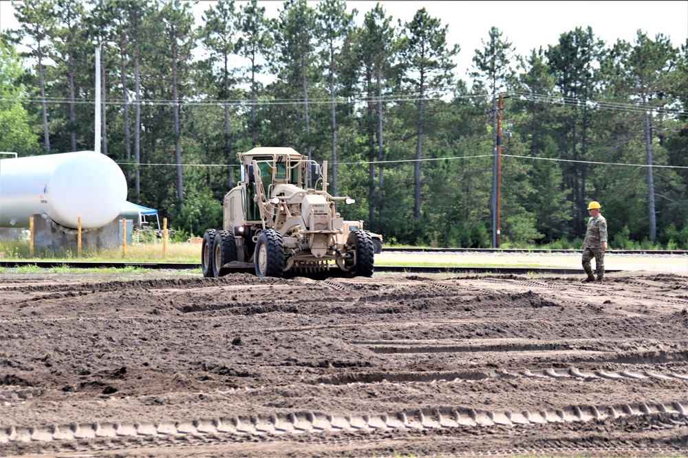 Army Reserve’s 390th Engineer Company completes project moving 3,000 tons of earth at Fort McCoy