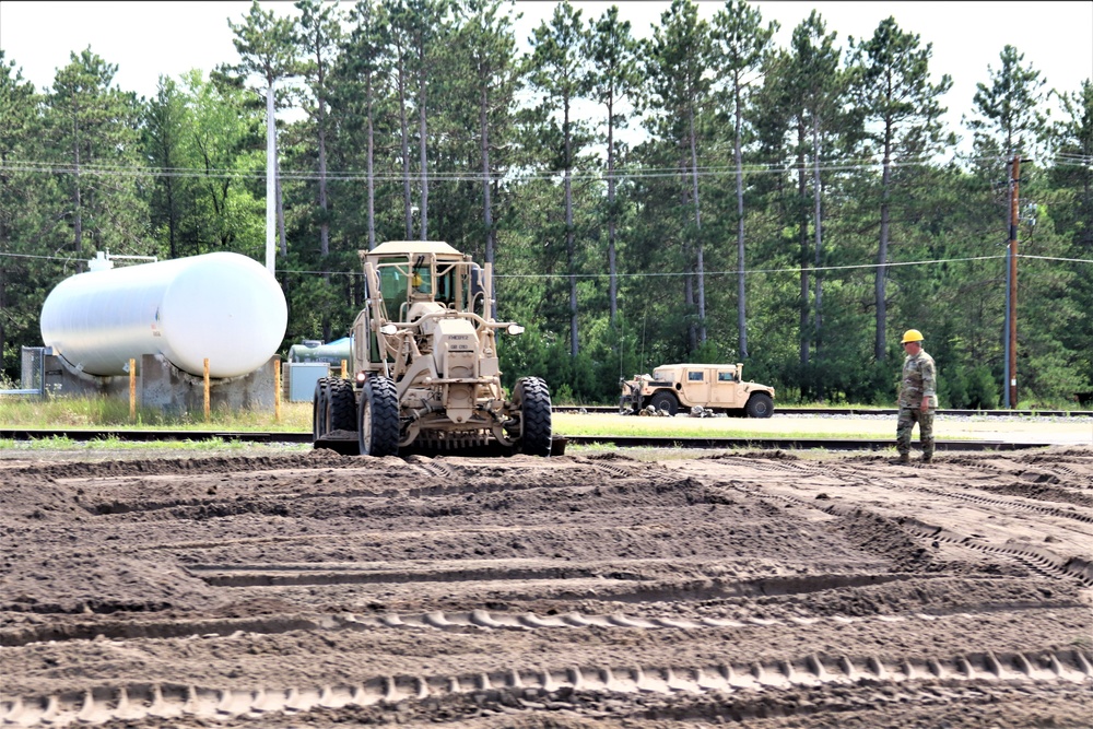 Army Reserve’s 390th Engineer Company completes project moving 3,000 tons of earth at Fort McCoy