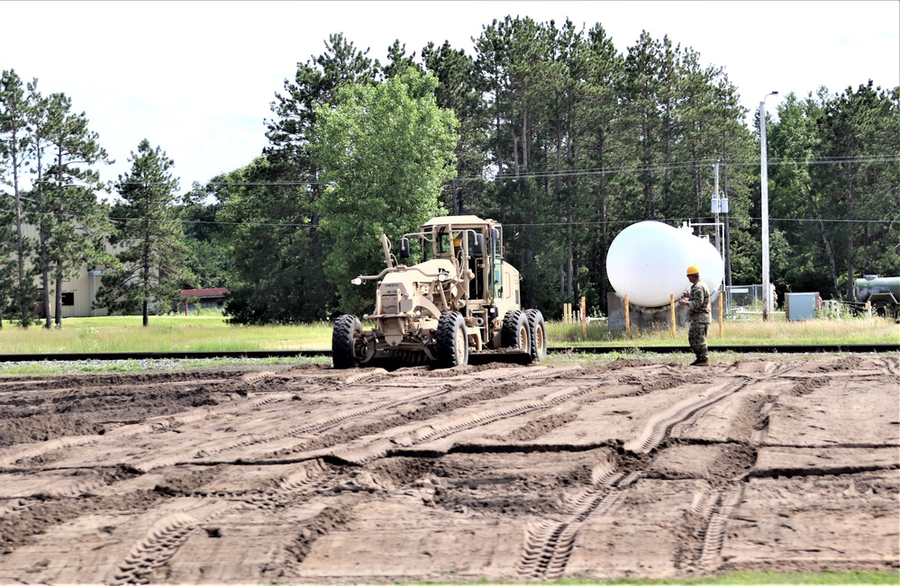 Army Reserve’s 390th Engineer Company completes project moving 3,000 tons of earth at Fort McCoy