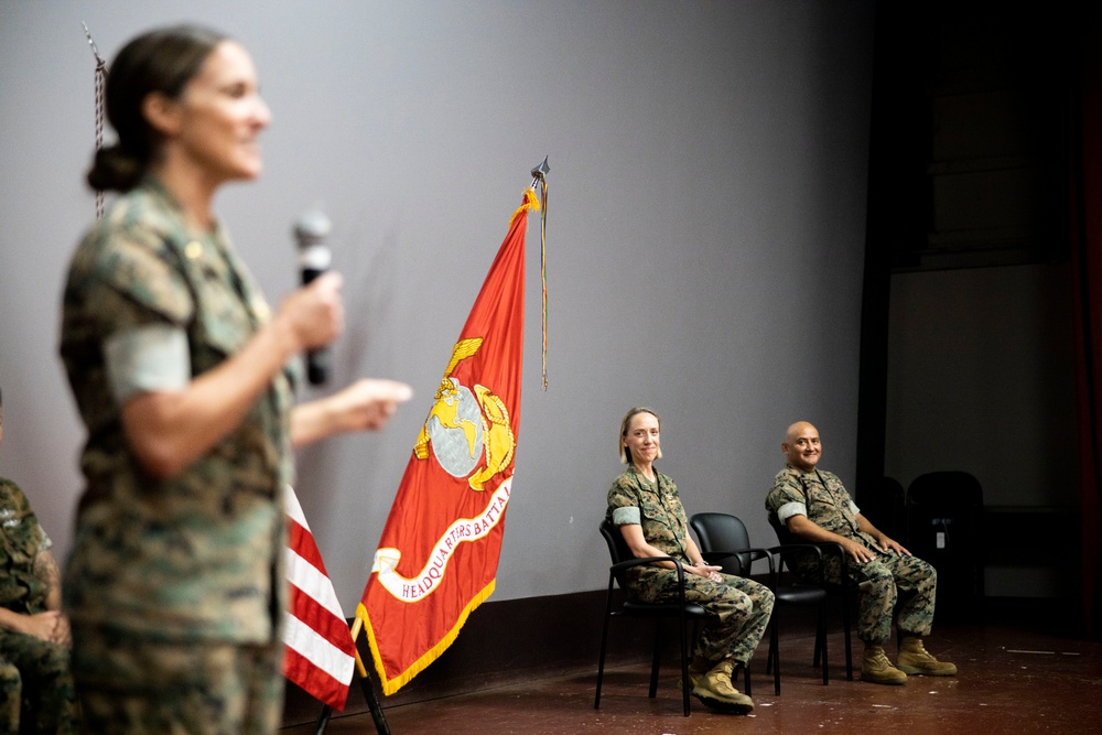 Bravo Surgical Company, 3d Medical Battalion, Change of Command