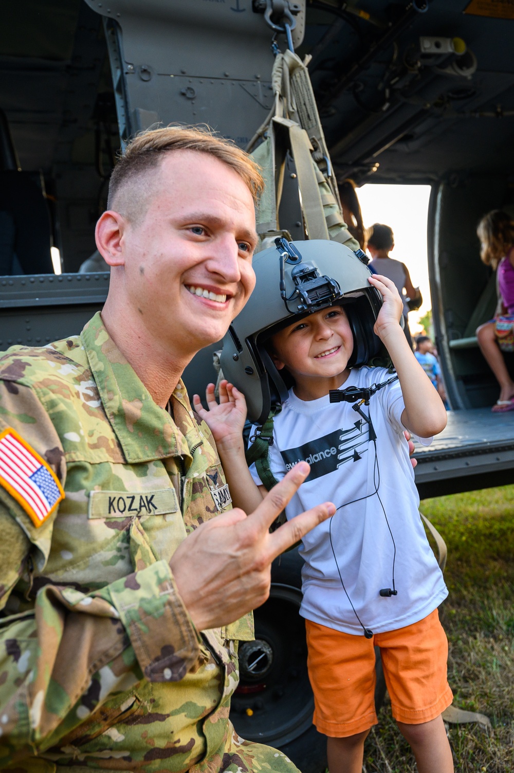 1-150th joins Red Bank's National Night Out