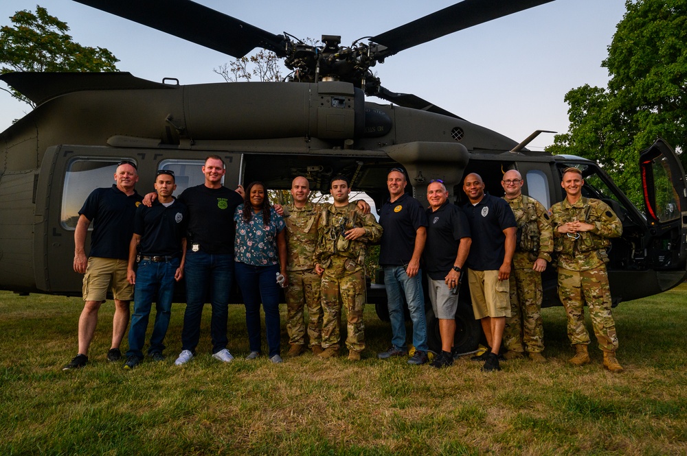 1-150th joins Red Bank's National Night Out