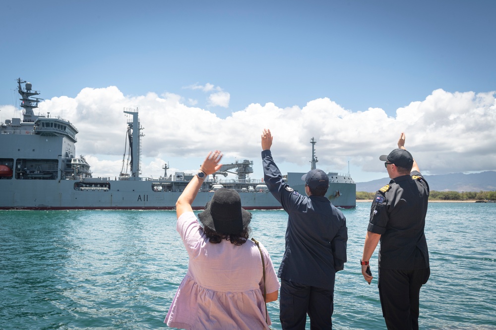 HMNZS Aotearoa Return