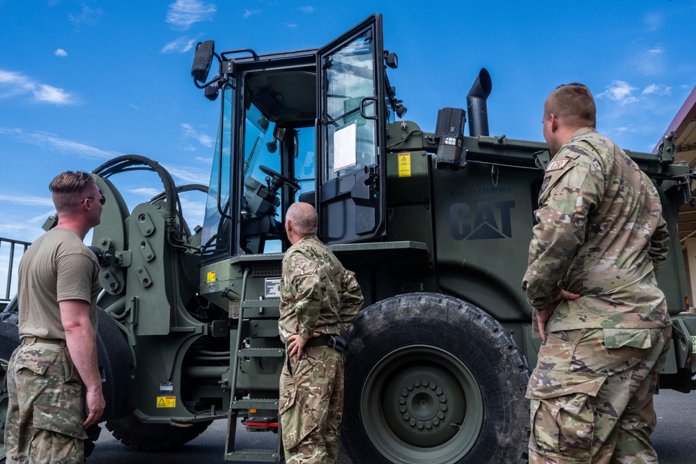 621st CRW hosts RAF military reserve exchange program student