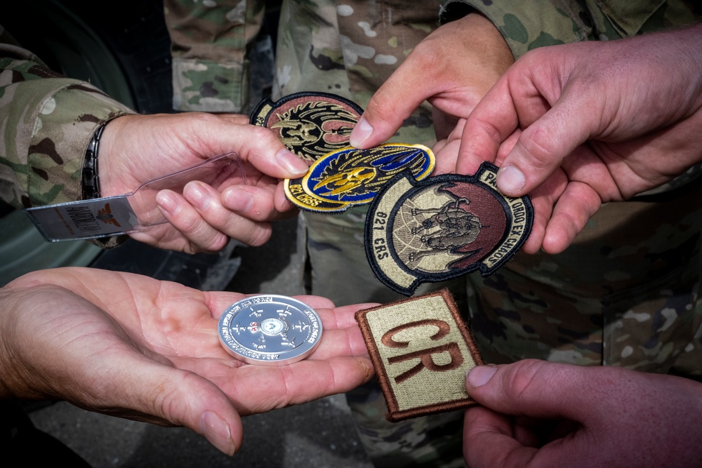 621st CRW hosts RAF military reserve exchange program student