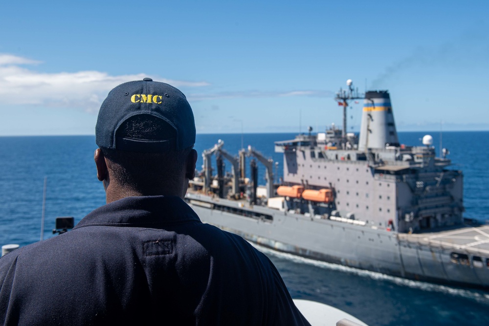 USS America (LHA 6) Conducts Fueling-at-Sea