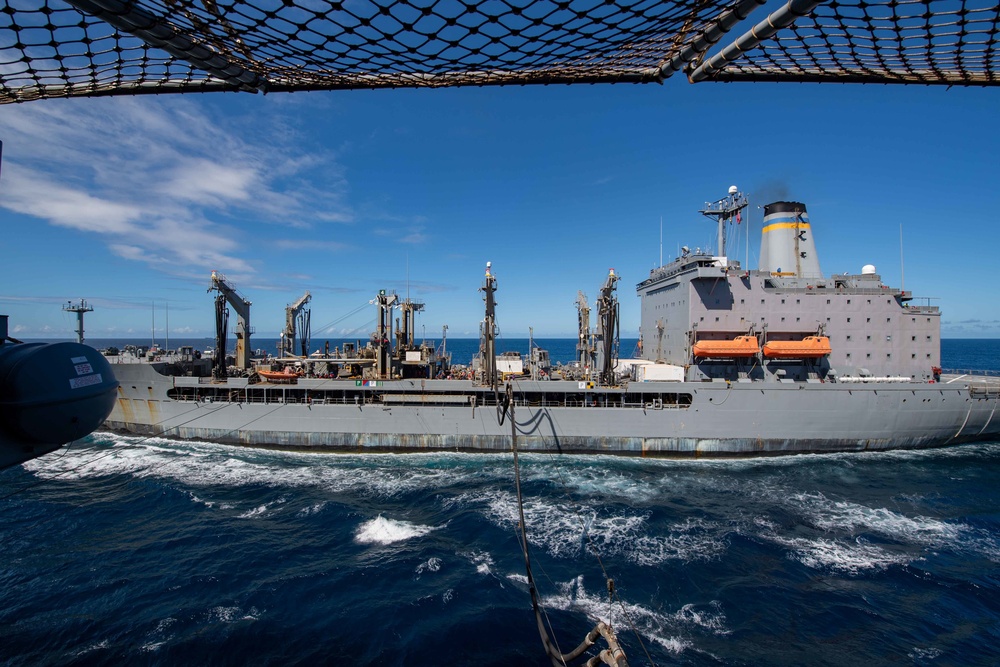 USS America (LHA 6) Conducts Fueling-at-Sea