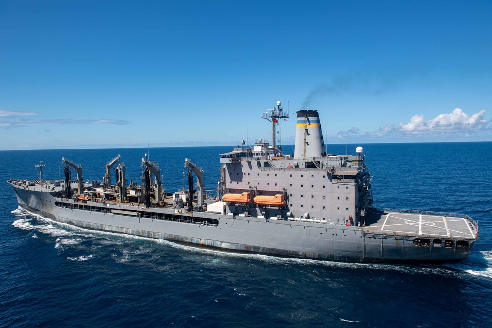 USS America (LHA 6) Conducts Fueling-at-Sea