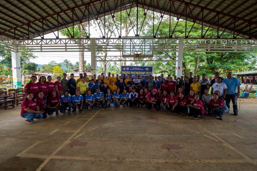Pacific Partnership 2022 Participates in Tree Planting Host Nation Outreach Event in Puerto Princesa
