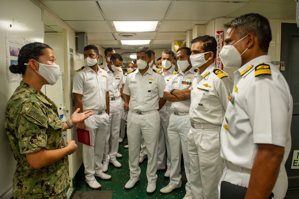 Frank Cable Hosts Subject Matter Expert Exchange With Indian Navy