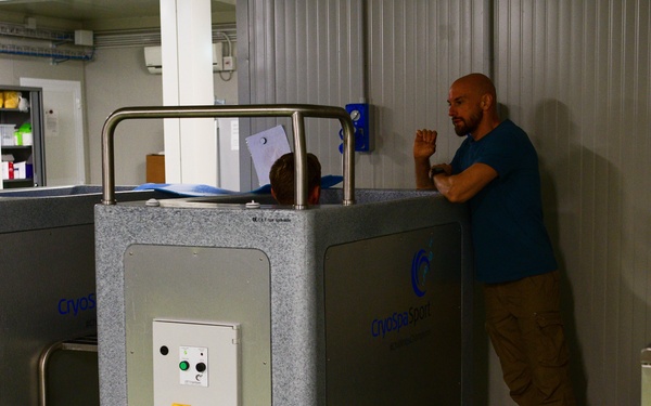 57th RQS PJs performs cold exposure training with Wim Hof Instructor