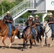 Fort Carson Mounted Color Guard visit the Garfield County Fair 2022