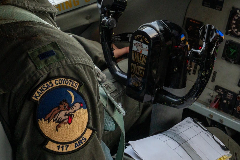 117th Aerial Refueling Squadron flies sortie during RED FLAG-ALASKA 22-3