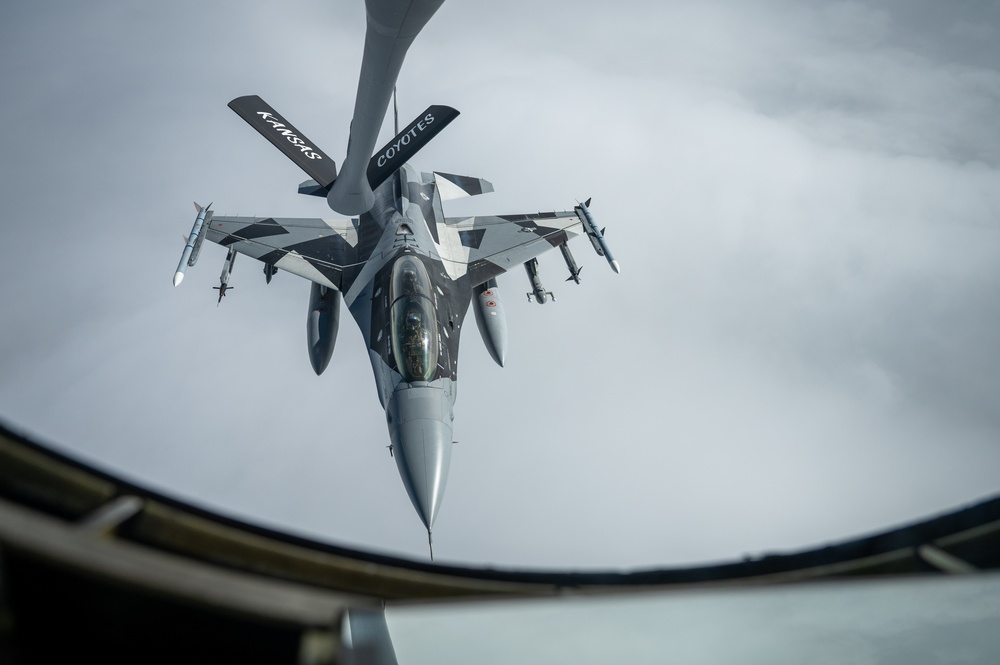 117th Aerial Refuel Squadron flies sortie during RED FLAG-ALASKA 22-3