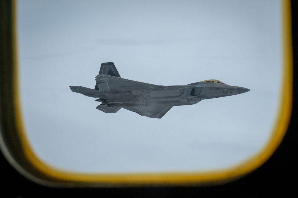 117th Aerial Refuel Squadron flies sortie during RED FLAG-ALASKA 22-3