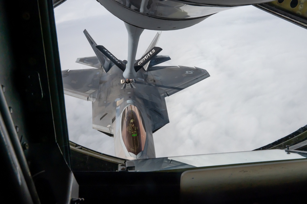 117th Aerial Refueling Squadron flies sortie during RED FLAG-ALASKA 22-3