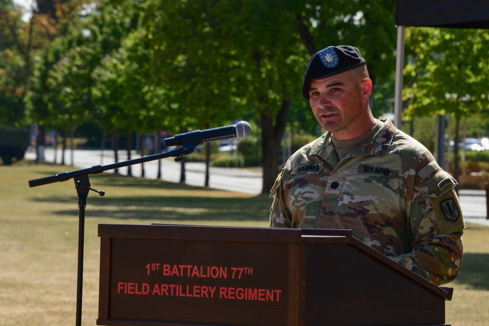 41st Field Artillery Battalion Change of Command