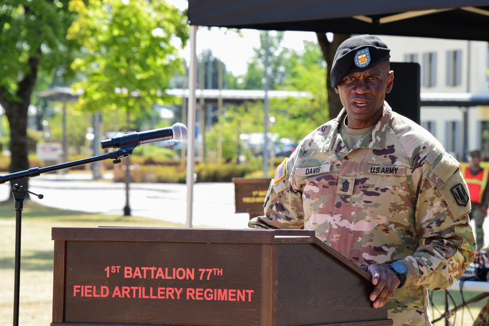 41st Field Artillery Battalion Change of Command