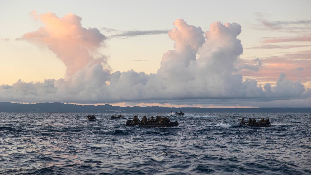 Blackhearts Boat Raid Debarkation