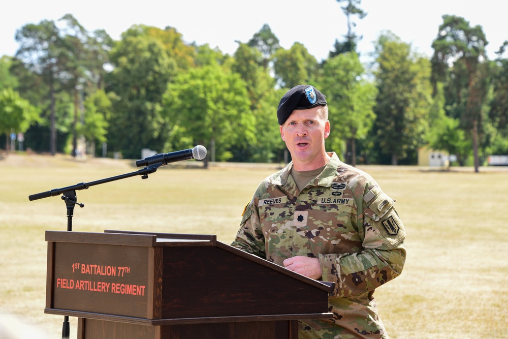 41st Field Artillery Battalion Change of Command