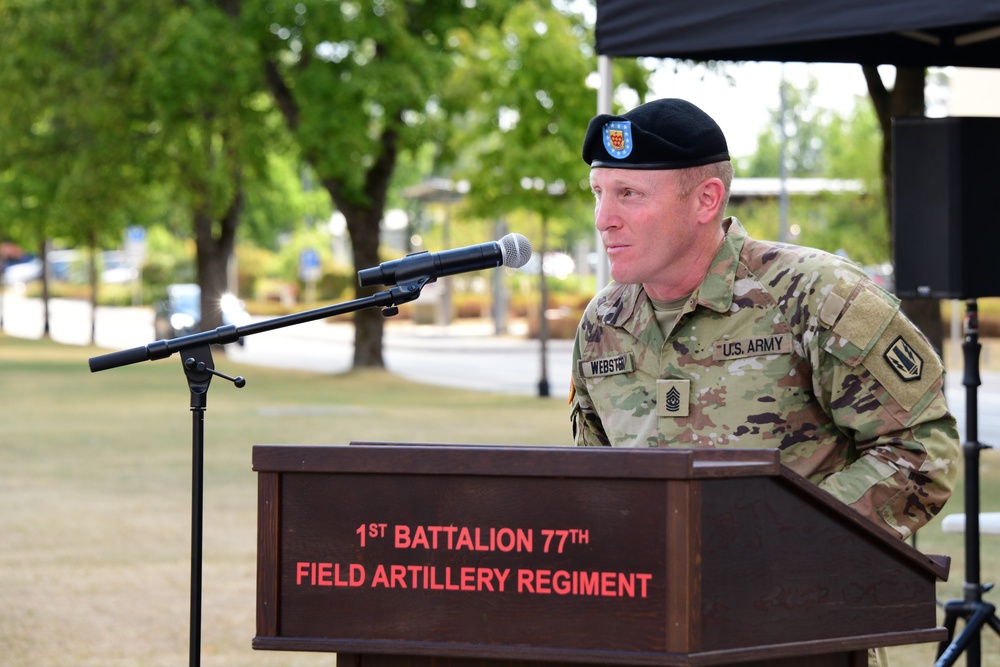 41st Field Artillery Battalion Change of Command